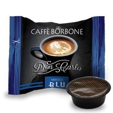 200 Capsule Caffè Borbone compatibili A Modo Mio miscela Blu