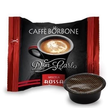 200 Capsule Caffè Borbone compatibili A Modo Mio miscela Red