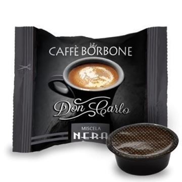 200 Capsule Caffè Borbone compatibili A Modo Mio miscela Nera
