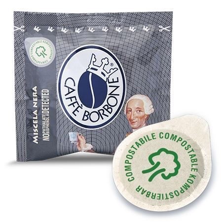 150 Cialde compostabili Caffè Borbone miscela Nera