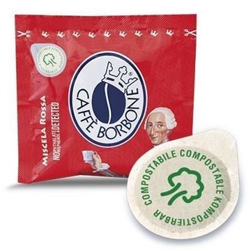 450 Cialde compostabili Caffè Borbone miscela Rossa