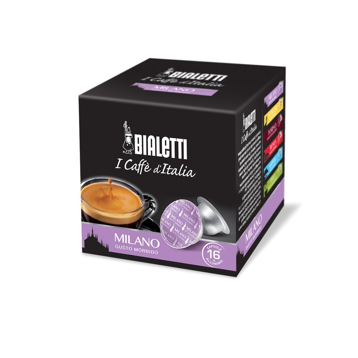 16 Capsule Bialetti "I Caffè d'Italia" Milano