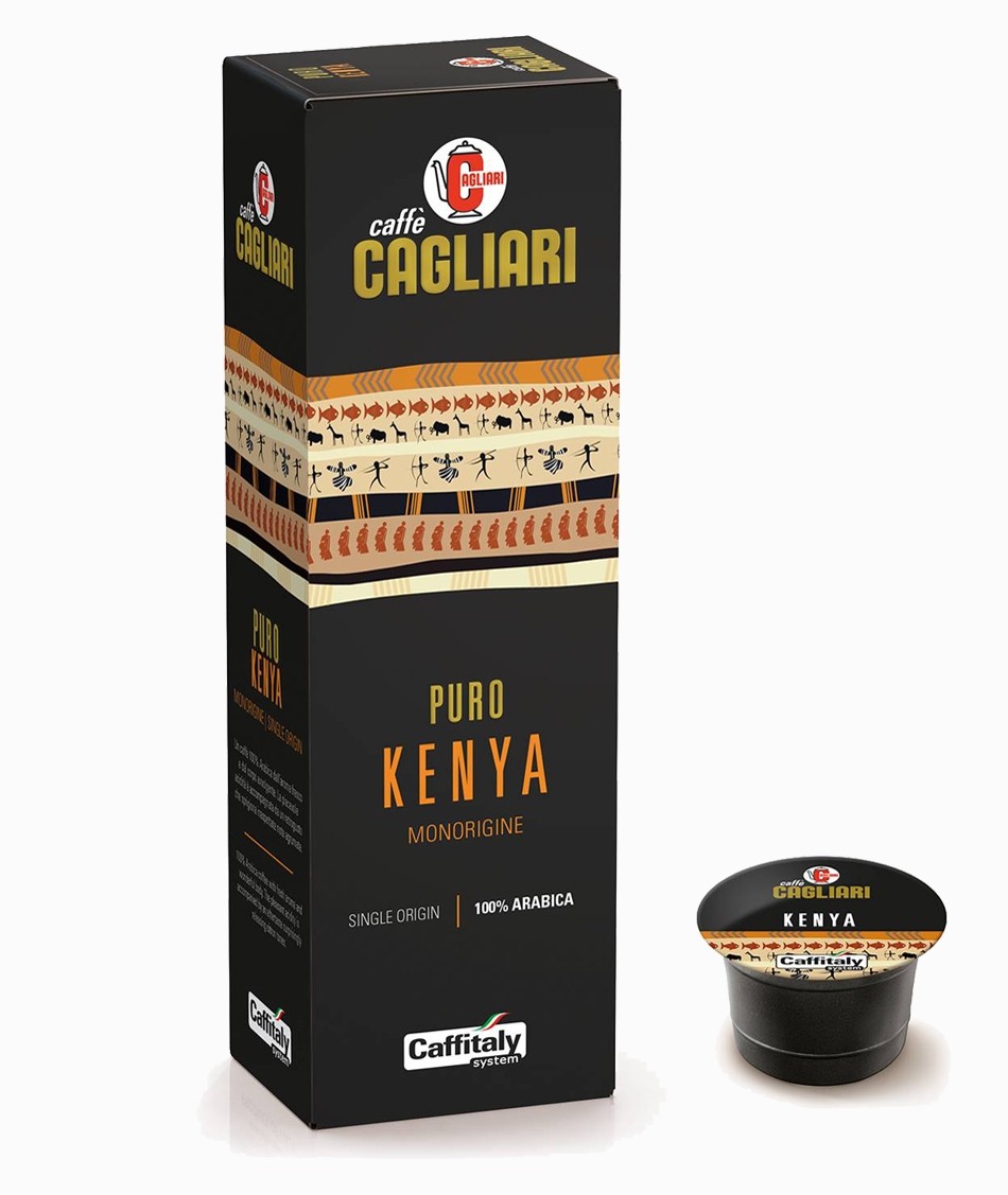 10 Capsule Caffitaly Cagliari Monorigine Kenya