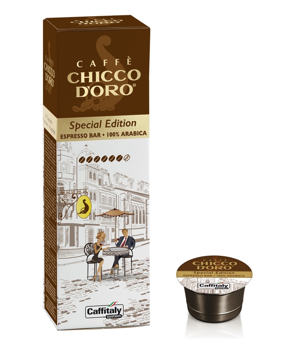 10 Capsule Caffitaly Chicco D'oro - Selezione Speciale Espresso Bar
