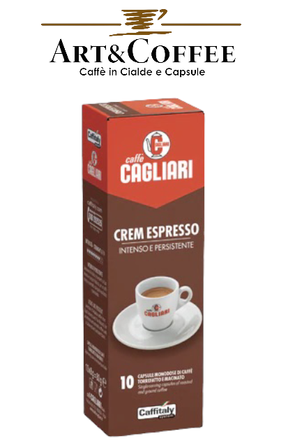 10 Capsule Caffitaly Cagliari Crem Espresso