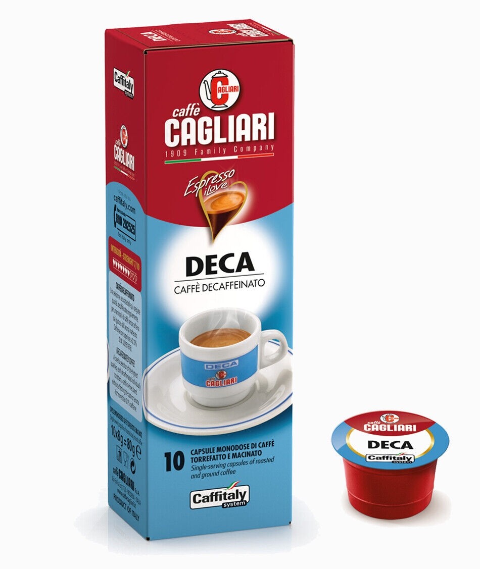 10 Capsule Caffitaly Cagliari DECA