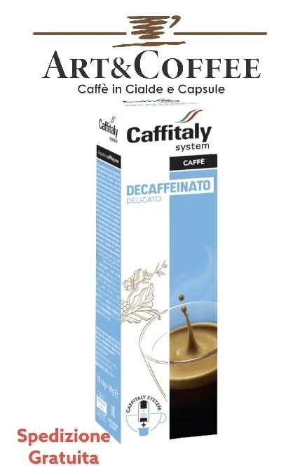 100 Capsule Caffitaly Ecaffè Deca Delicato