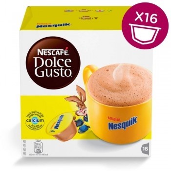 16 Capsule Nescafè Dolce Gusto Nesquik - Caffè in Capsule Compatibili e  Originali