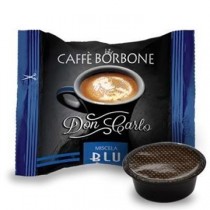 100 Capsule Caffè Borbone compatibili A Modo Mio miscela Blu