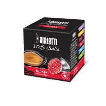16 Capsule Bialetti "I Caffè d'Italia" Roma