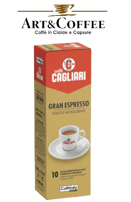 100 Capsule Caffitaly Cagliari Grand Espresso